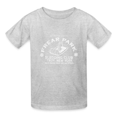 RO Frear Park Sledding Club Distressed Light - Heavyweight Kid's T-Shirt