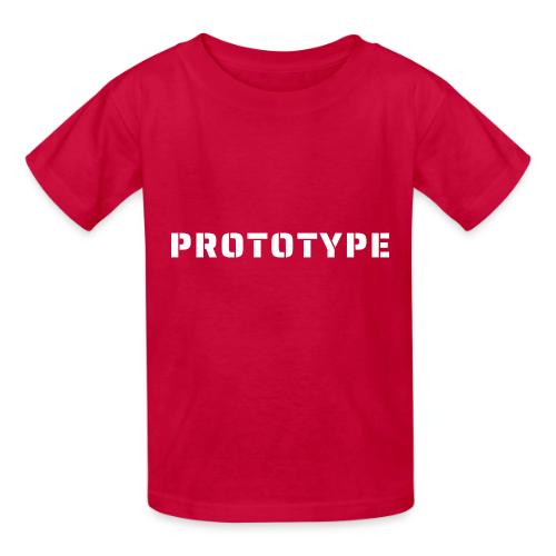 I Am The Prototype... - Heavyweight Kid's T-Shirt