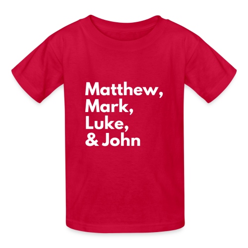 Gospel Squad: Matthew, Mark, Luke & John - Hanes Youth T-Shirt