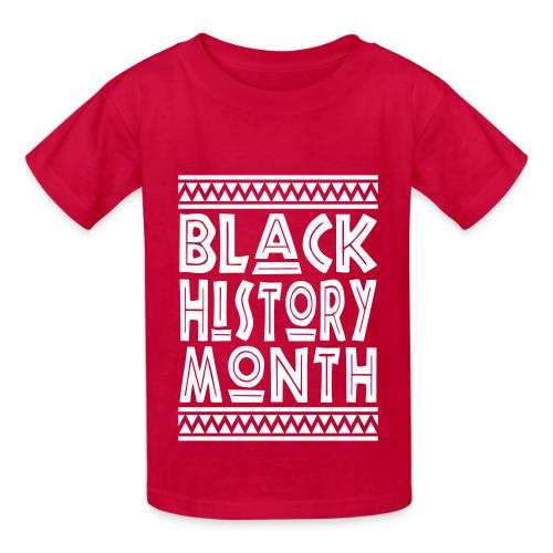 Black History Month BHM 2025 - Heavyweight Kid's T-Shirt