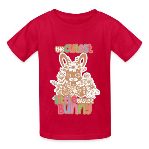 THE CUTEST LITTLE EASTER BUNNY - Heavyweight Kid's T-Shirt