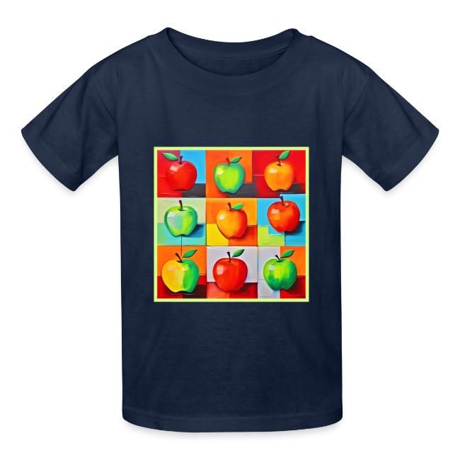Colorful Apple Grid