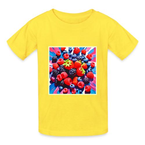 Berrylicious Burst Delight - Heavyweight Kid's T-Shirt