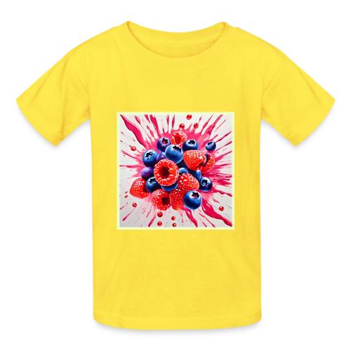 Summer Berry Sensation - Heavyweight Kid's T-Shirt