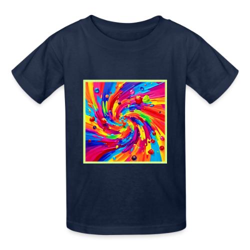 Colorful Fruit Vortex - Heavyweight Kid's T-Shirt