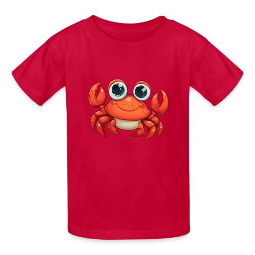 Cute Cartoon Baby Crab - Heavyweight Kid's T-Shirt