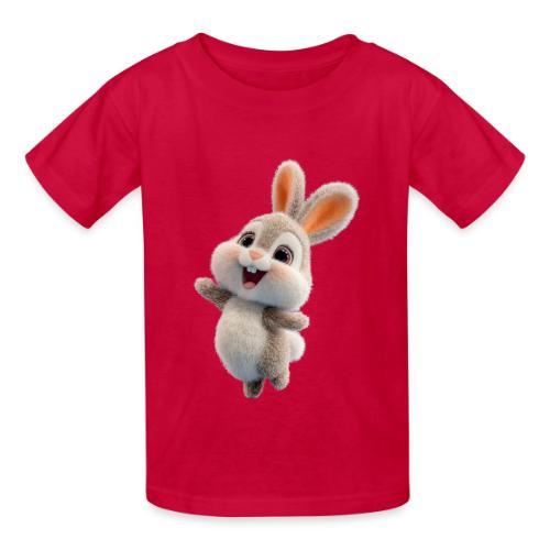 Dancing Baby Rabbit - Heavyweight Kid's T-Shirt