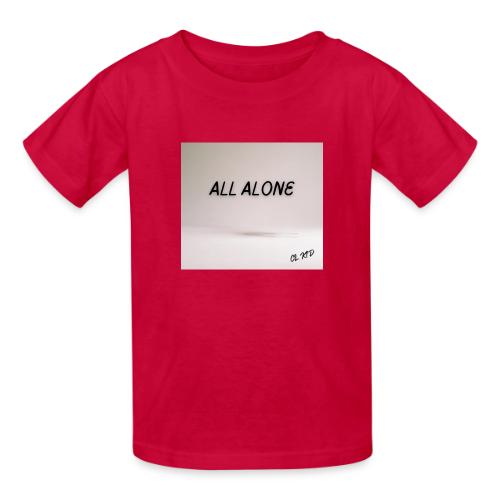 All Alone Album Art - Heavyweight Kid's T-Shirt