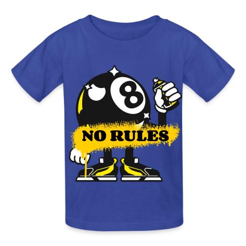 No Rules 8 Ball - Heavyweight Kid's T-Shirt
