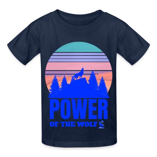 Power Of The Wolf - Heavyweight Kid's T-Shirt