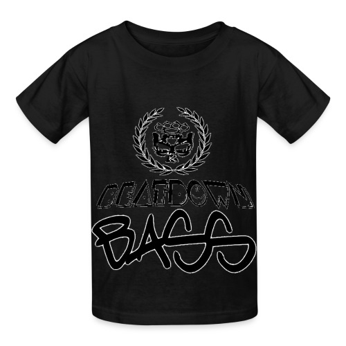 BEATDOWN BLACK LOGO - Hanes Youth T-Shirt