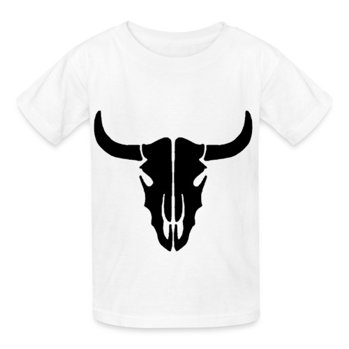Longhorn skull - Hanes Youth T-Shirt