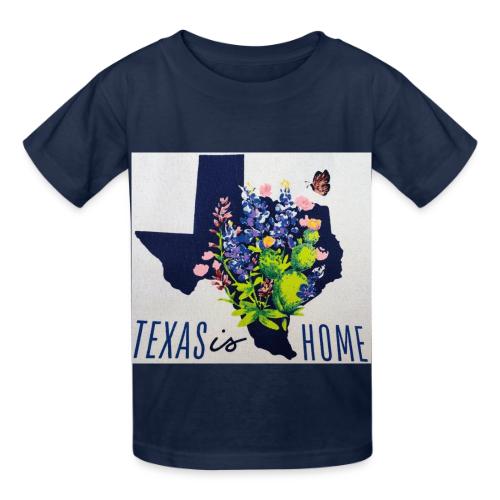 Texas is Home - Heavyweight Kid's T-Shirt