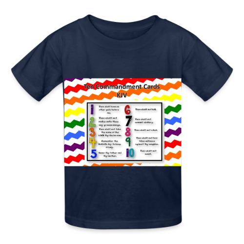 10 Commandments - Heavyweight Kid's T-Shirt