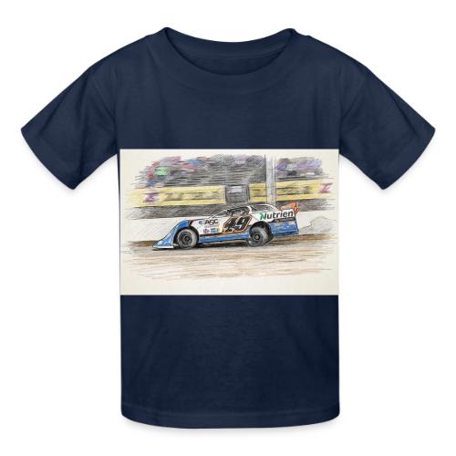 Jonathan Davenport's #49 - Heavyweight Kid's T-Shirt