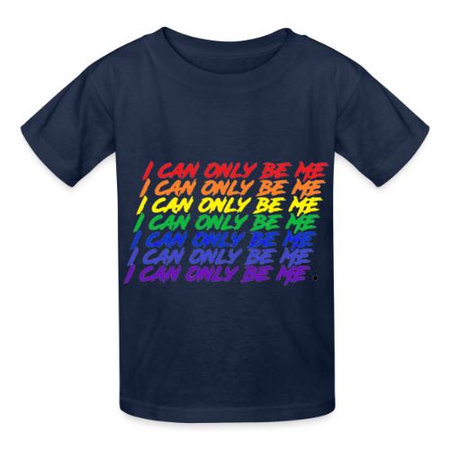 I Can Only Be Me (Pride) - Heavyweight Kid's T-Shirt