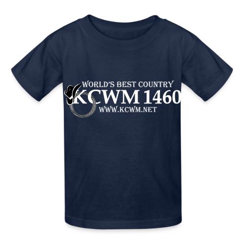 KCWM Logo Inverted - Heavyweight Kid's T-Shirt