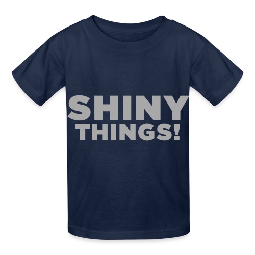 Shiny Things. Funny ADHD Quote - Hanes Youth T-Shirt