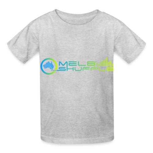Melbshuffle Gradient Logo - Hanes Youth T-Shirt