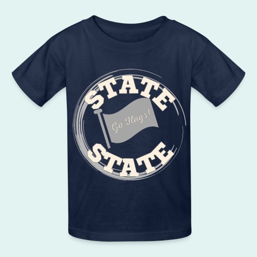 State state - Hanes Youth T-Shirt