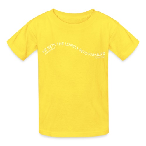 Psalm 68:6 - Hanes Youth T-Shirt