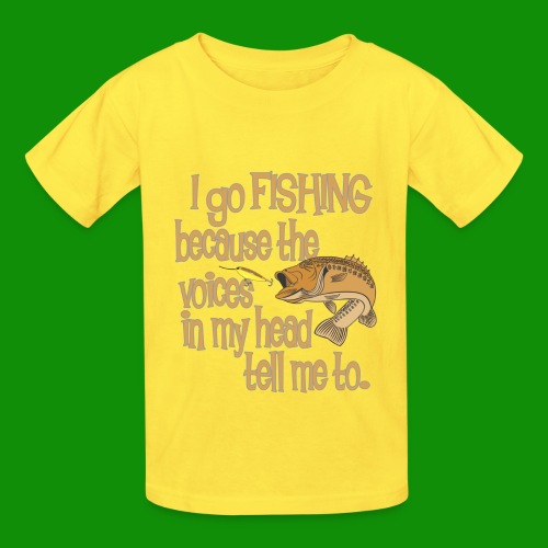 Fishing Voices - Hanes Youth T-Shirt