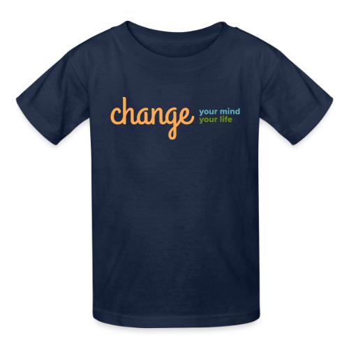 Change Your Mind Change Your Life–mental health - Heavyweight Kid's T-Shirt