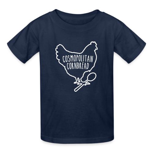 Cosmopolitan Cornbread Hen & Spoon Logo - Heavyweight Kid's T-Shirt