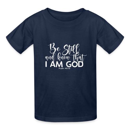 Be Still and Know - Heavyweight Kid's T-Shirt