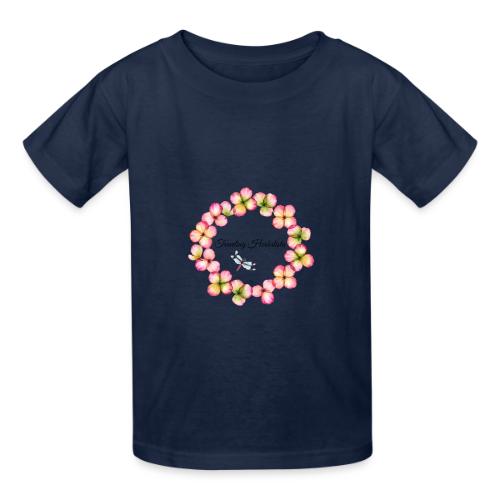 Traveling Herbalista Design Gear - Heavyweight Kid's T-Shirt