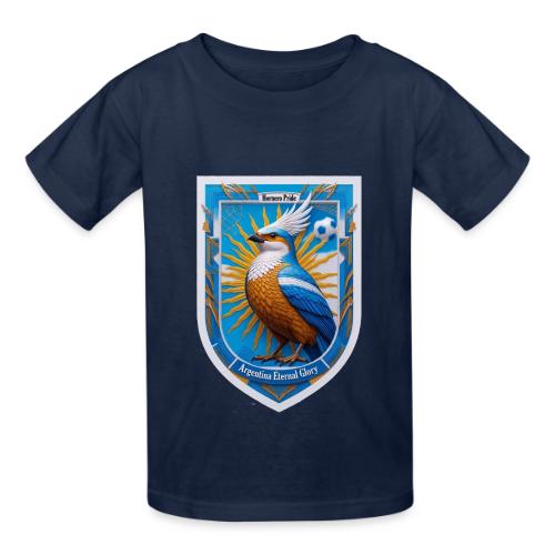 Argentina Hornero Pride T Shirt, Football Gift - Heavyweight Kid's T-Shirt