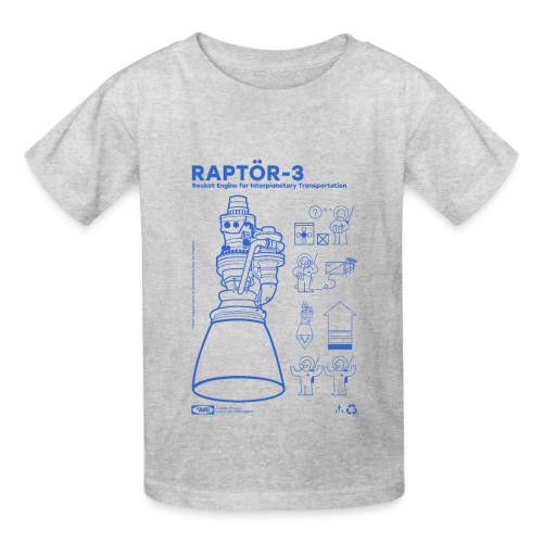 Assembly Required, Blue Edition - Heavyweight Kid's T-Shirt