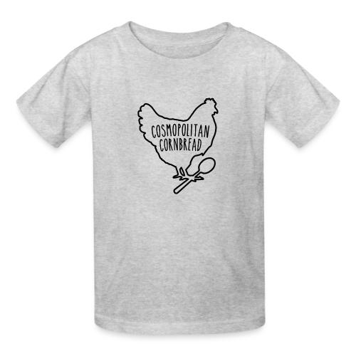 Cosmopolitan Cornbread Hen & Spoon Logo - Heavyweight Kid's T-Shirt