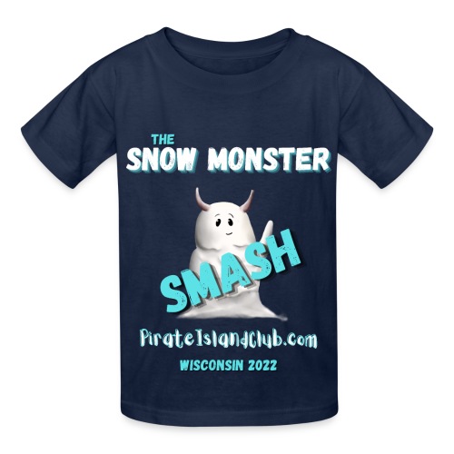 SNOW MONSTER - Hanes Youth T-Shirt