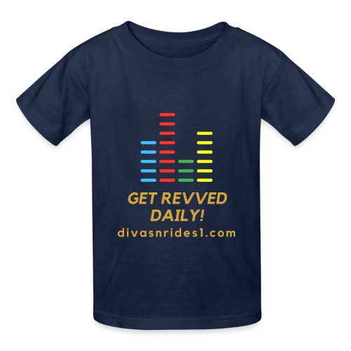 RevvedWithDNR01 - Hanes Youth T-Shirt