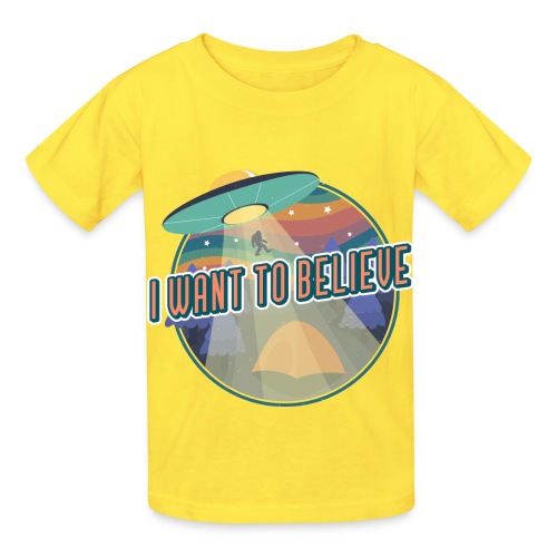 I Want To Believe - Hanes Youth T-Shirt