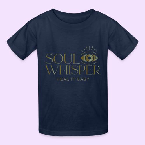 Soul Whisper - Metallic Design - Heavyweight Kid's T-Shirt