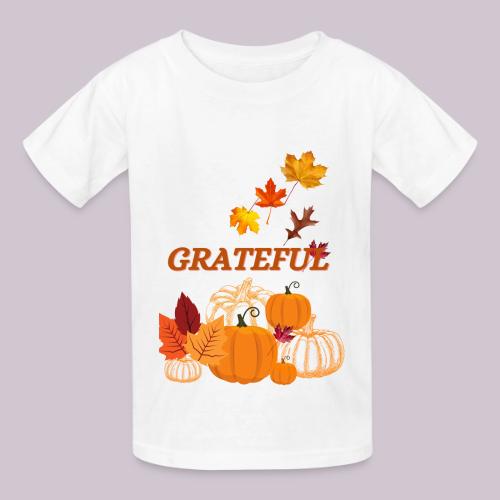 Grateful - Heavyweight Kid's T-Shirt