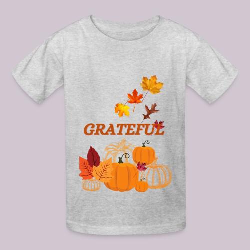 Grateful - Heavyweight Kid's T-Shirt