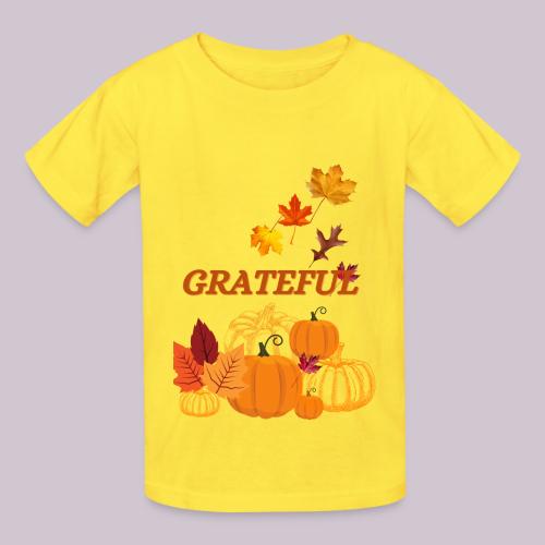 Grateful - Heavyweight Kid's T-Shirt