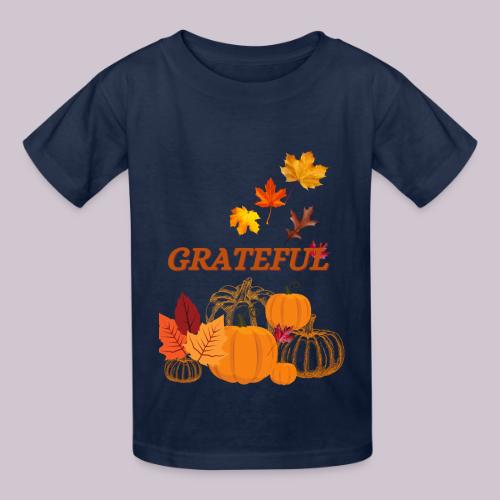 Grateful - Heavyweight Kid's T-Shirt