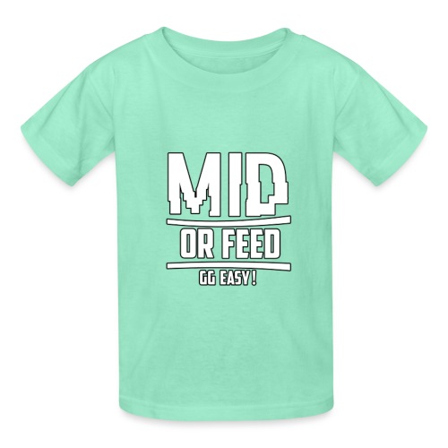 MID OR FEED - Hanes Youth T-Shirt