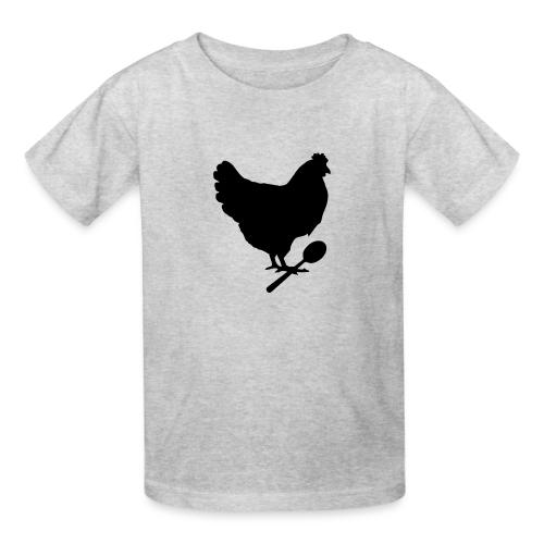 Cosmopolitan Cornbread Hen & Spoon Logo - Heavyweight Kid's T-Shirt