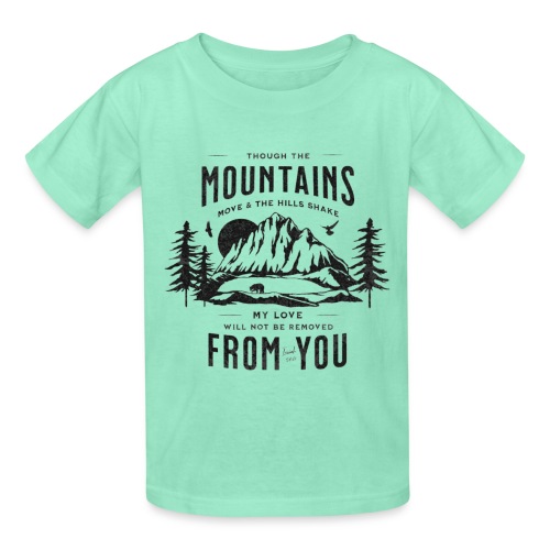 mountains - Hanes Youth T-Shirt