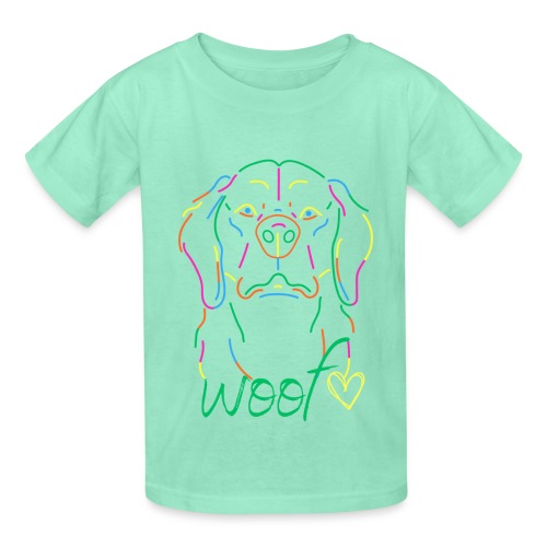 Woof - Hanes Youth T-Shirt