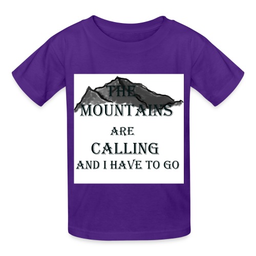 The Mountains Are Calling - Gildan Ultra Cotton Youth T-Shirt