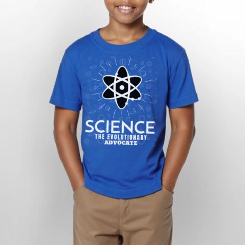 Science The Evolutionary Advocate White Design - Gildan Ultra Cotton Youth T-Shirt