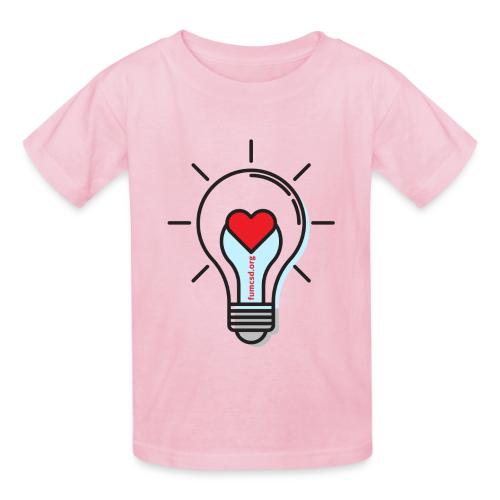 FUMCSD Heart Light Bulb - Gildan Ultra Cotton Youth T-Shirt