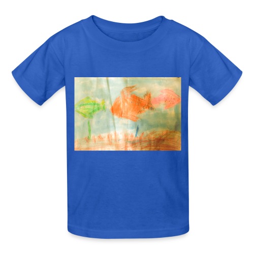 Autumn Sea - Gildan Ultra Cotton Youth T-Shirt