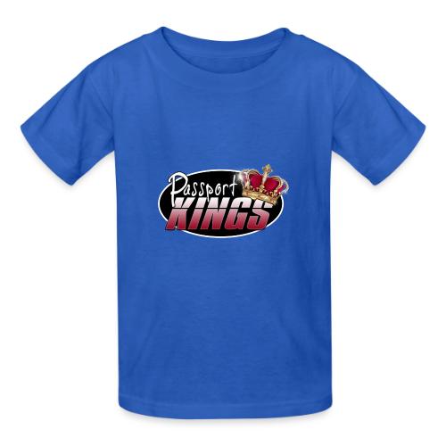 Passport Kings logo for dark shirts - Gildan Ultra Cotton Youth T-Shirt